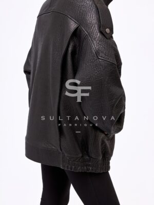 Сalfskin Leather Jacket Black