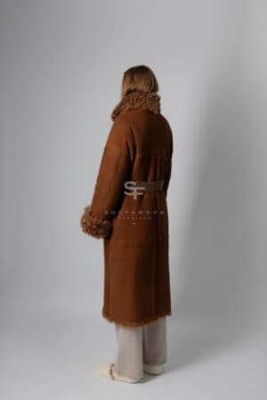 Brown Sugar Tigrado Double Sided Coat
