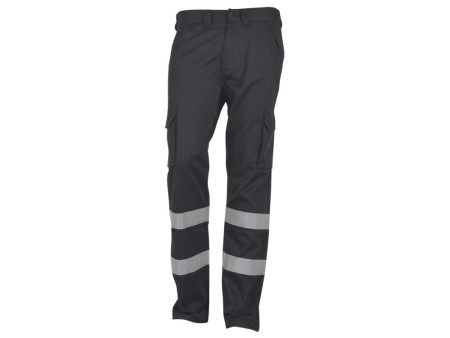 Pantalon multibolsillos con reflectante