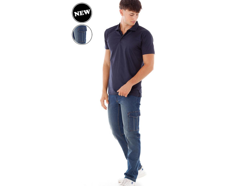 Pantalon Vaquero Multibolsillos
