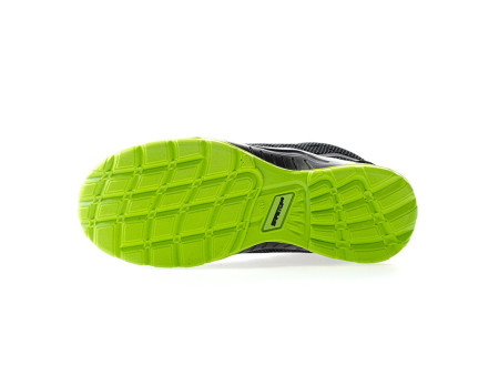 MARIO, zapato S1P deportivo negro-verde metal free