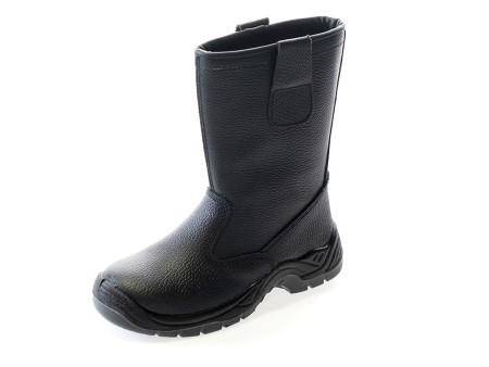 OHIO, bota de media caña S3, en piel de búfalo
