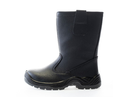 OHIO, bota de media caña S3, en piel de búfalo
