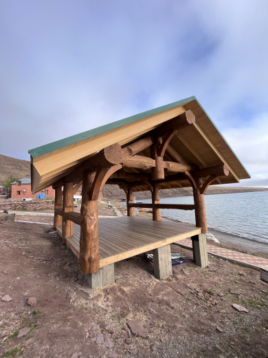 Беседка из дерева