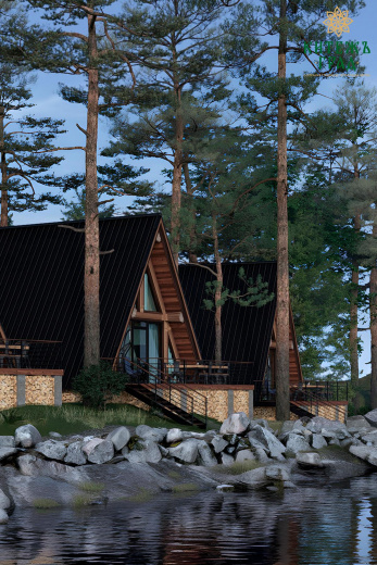 Гостевой дом A-фрейм под гранты на развитие туризма