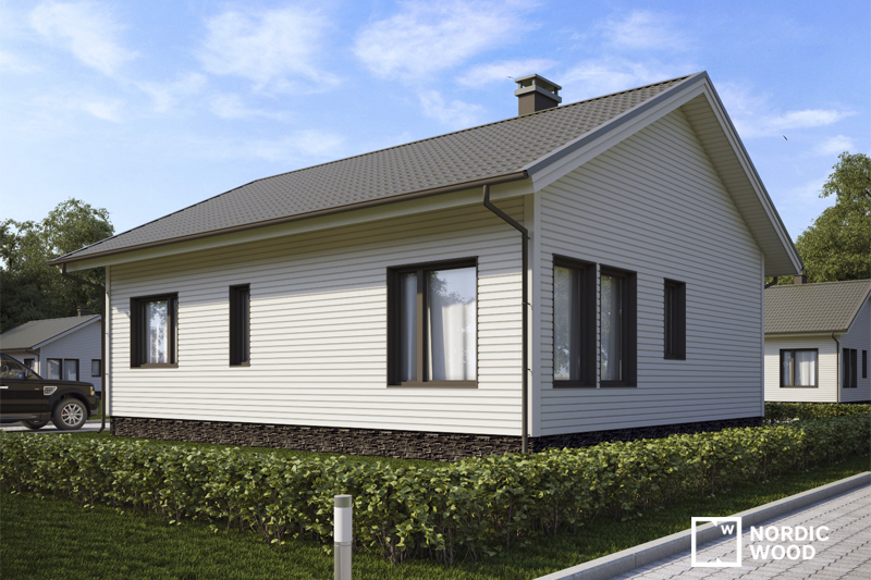 скандинавский дом