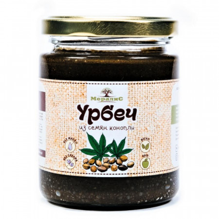 Урбеч из семян конопли Мералис 230гр
