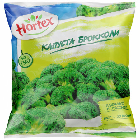 Капуста брокколи замороженная Hortex 400г