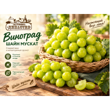 Виноград Шайн Мускат Китай