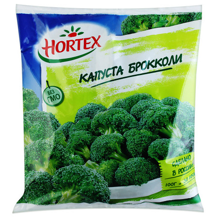 Капуста брокколи замороженная Hortex 700г