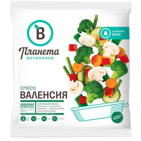 Смесь Валенсия Планета витаминов 400гр