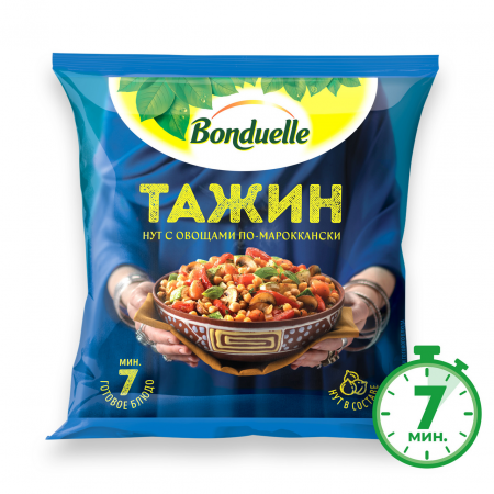Смесь Тажин нут с овощами Бондюэль 400гр
