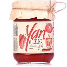 Икра из красного перца острая (Аджика) YAN 250 гр