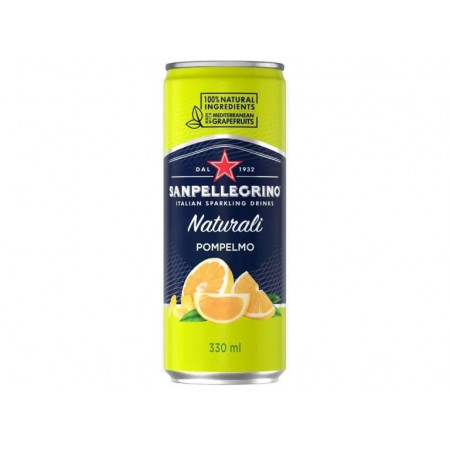 Напиток газированный грейпфрут S.Pellegrino 0,33 л 