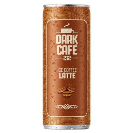 Напиток кофейный Латте ж/б Dark Cafe 250мл