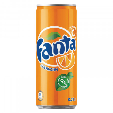 Напиток газированный Fanta 0.33мл Польша