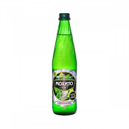 Напиток газированный Лайм-мохито Бочкари 0,45л