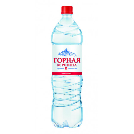 Вода минеральная газированная Горная Вершина 1,5л