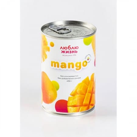 Пюре манго из Мьянмы 430 гр