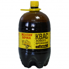 Квас живого брожения Желтая Бочка 1,5л