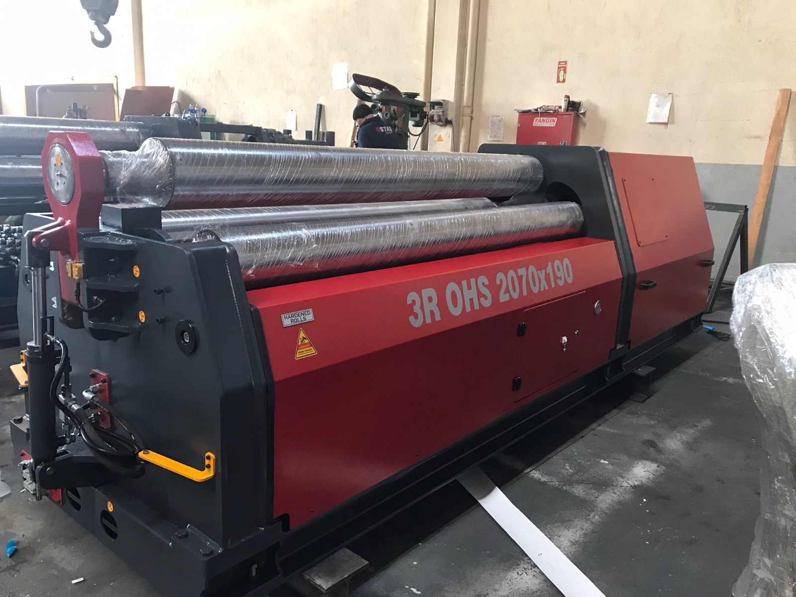 Вальцы гидравлические OSTAS 3R OHS 2070