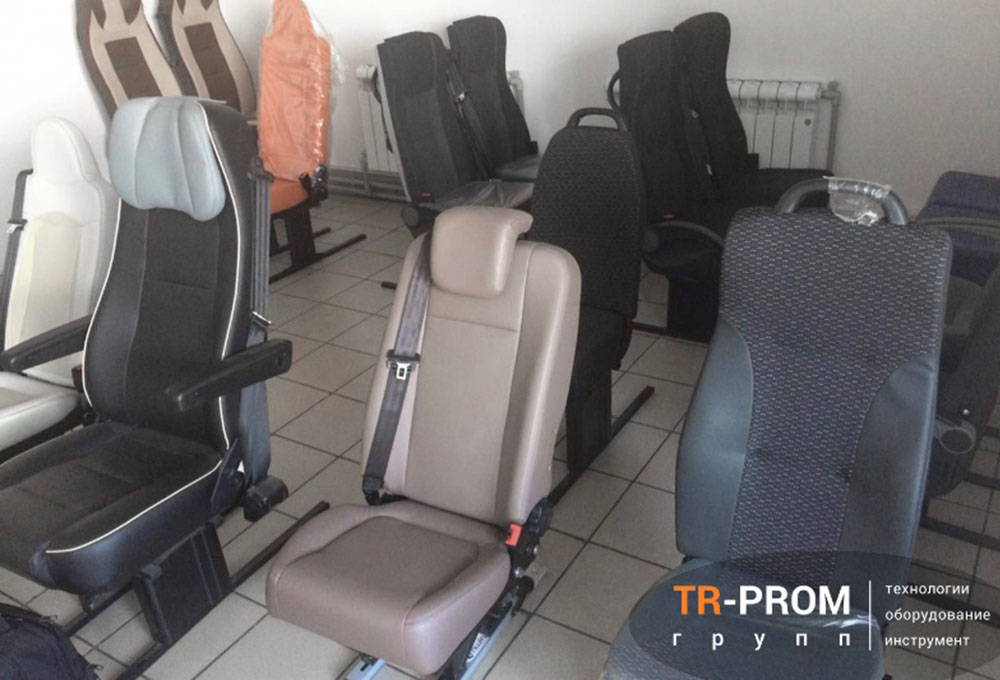Изготовление сидений для автобусов. Поставка автоматического трубогиба.