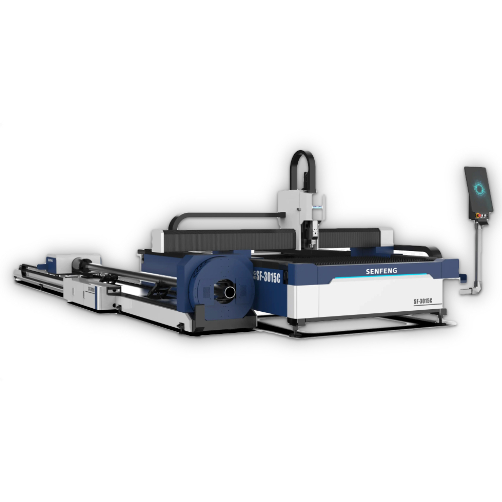 Комбинированный лазерный станок с труборезом Senfeng SF3015C