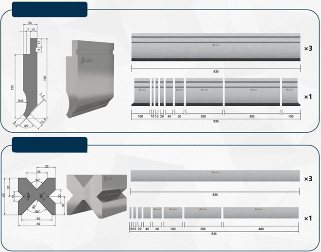 Гидравлический листогибочный пресс harsle easy bend10032