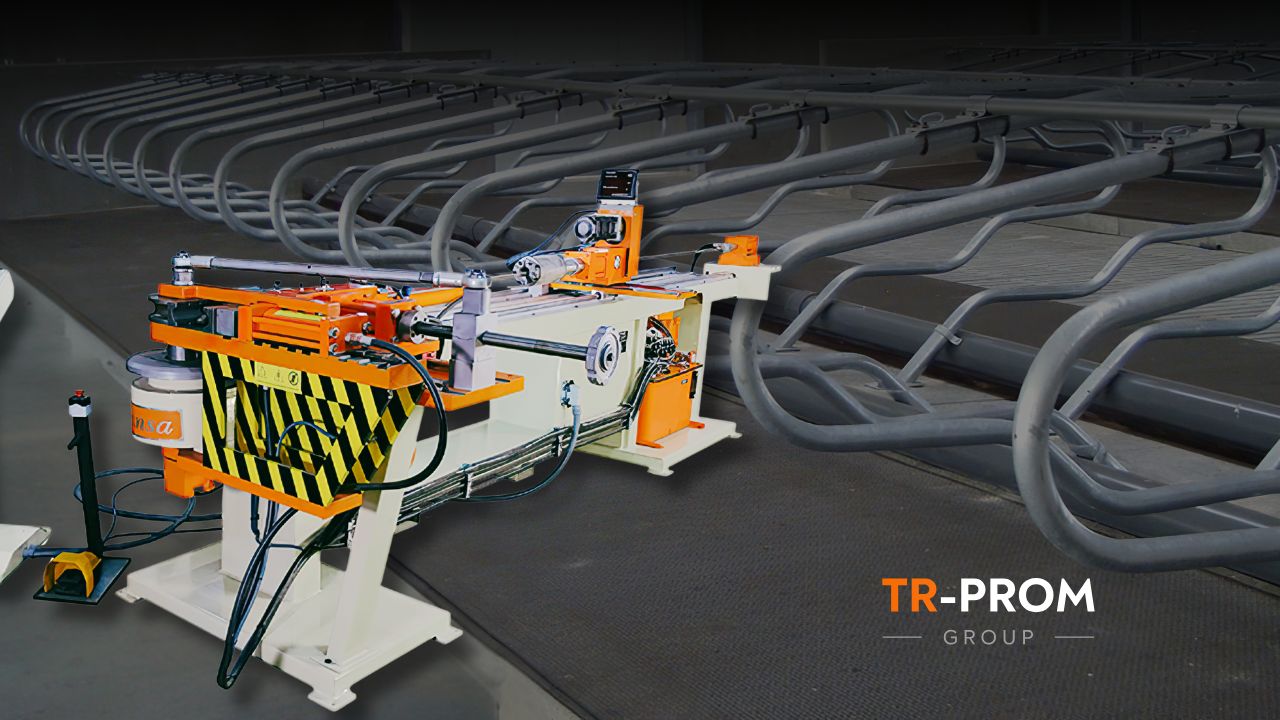 Изготовление бугелей для коровников и ферм КРС на трубогибе