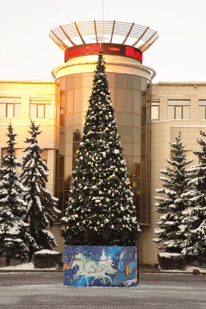 Ель Эверест 10,5 метров +комплект украшений в подарок
