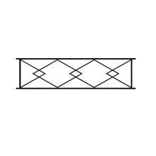 Газонное ограждение ГО-003Д