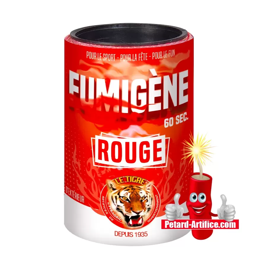 Fumigène Rouge - 60 secondes