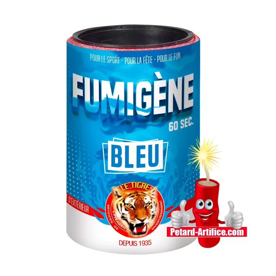 Fumigène Bleu - 60 secondes