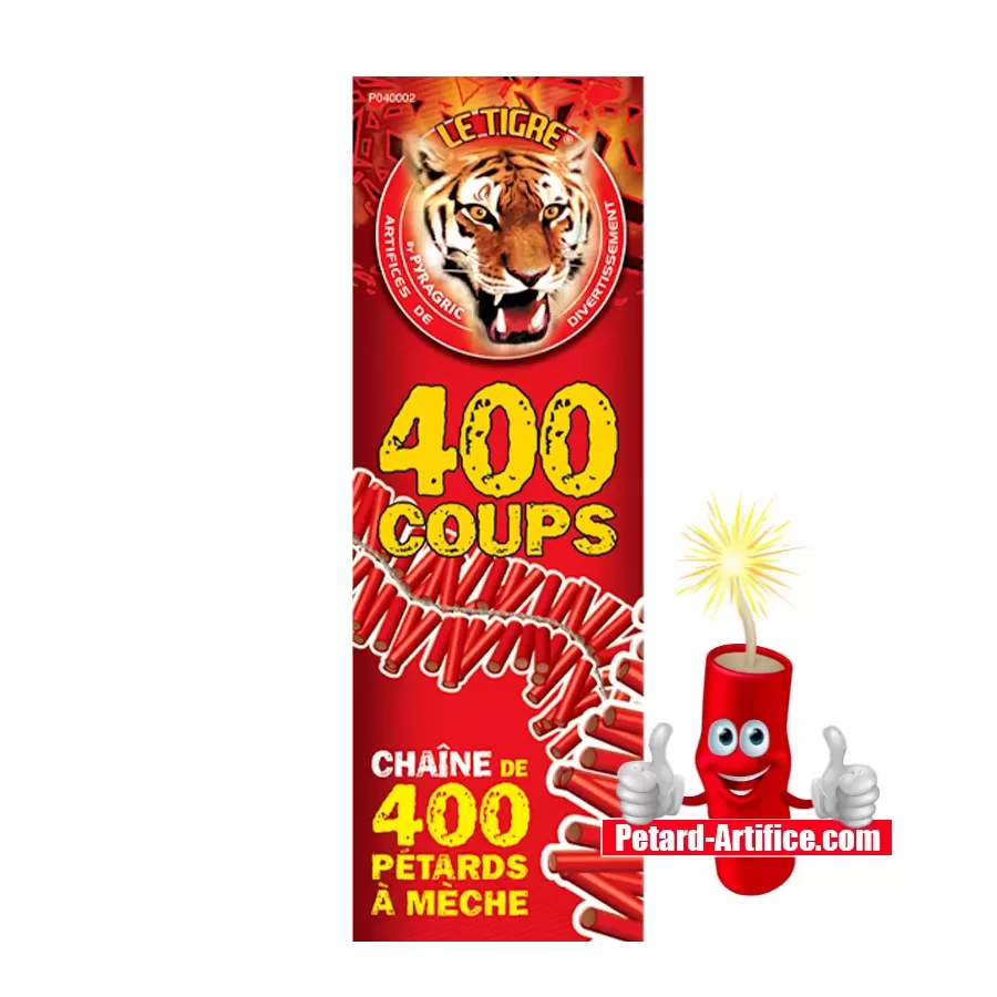 Pétards Le Tigre 400 coups