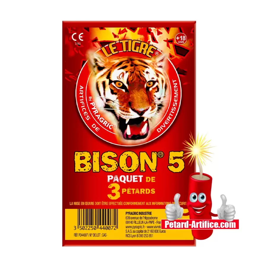 Pétards Bison 5