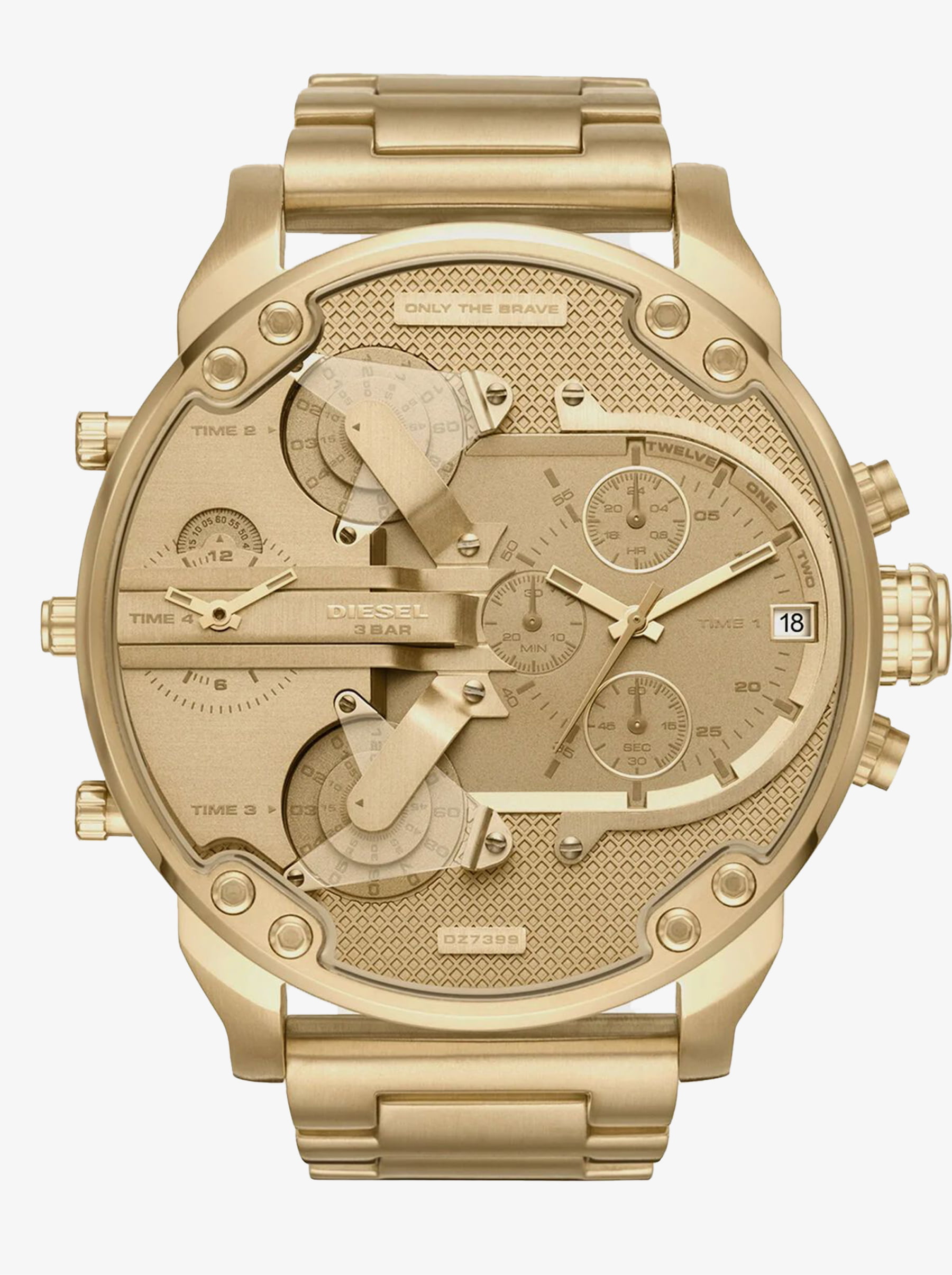 Часы Diesel Mr. Daddy 2.0 DZ7399 Золотые
