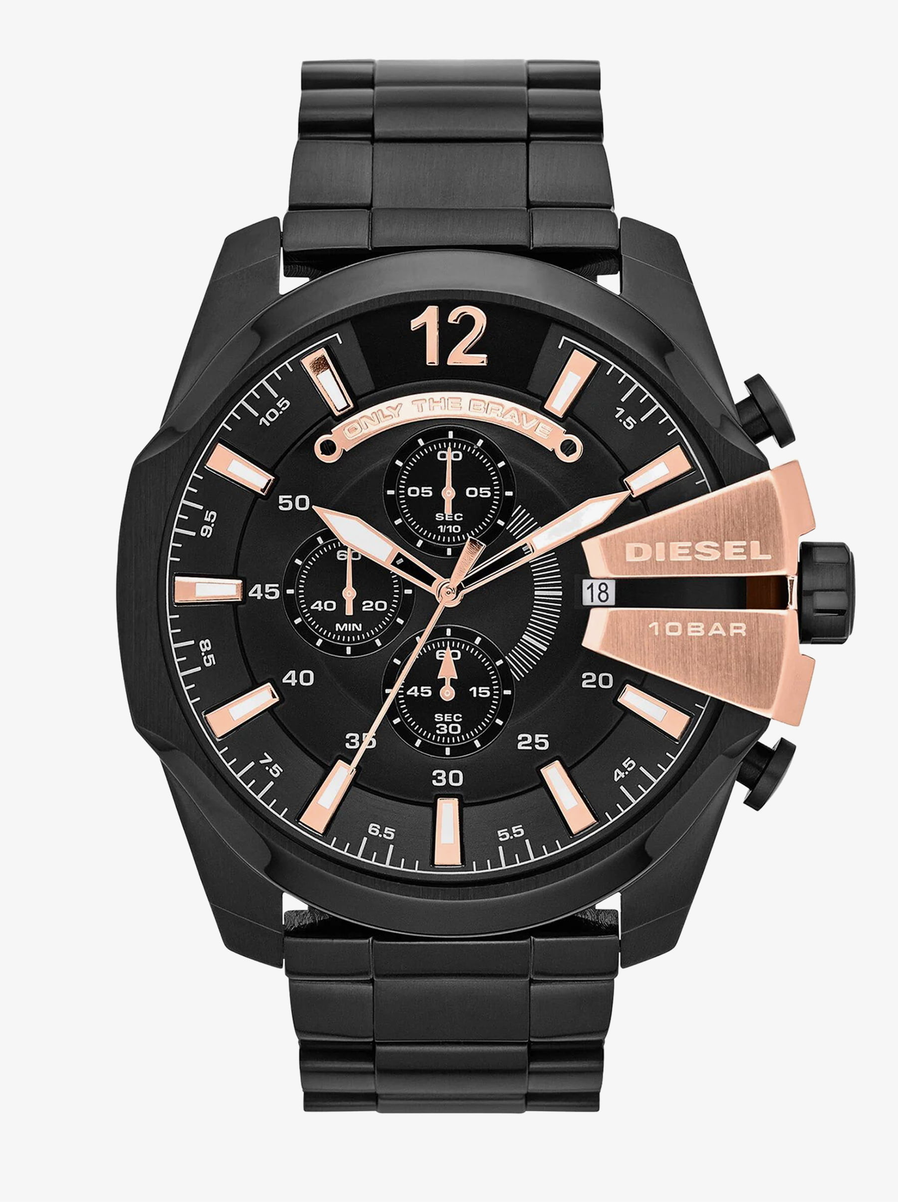 Часы Diesel Mega Chief DZ4309 Черные