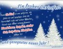 Denn ein Kind ist uns geboren, ein Sohn ist uns gegeben; und die Herrschaft ruht auf seiner Schulter; und man nennt seinen Namen:  Wunderbarer, Ratgeber, starker Gott, Ewig-Vater, Friedefürst. Jesaja 9,5