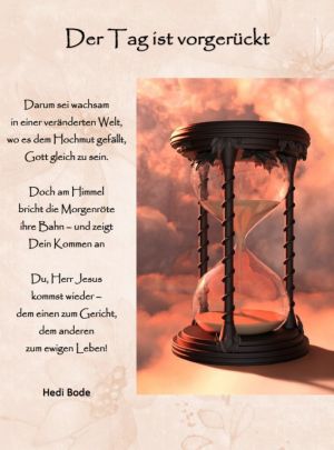 Der Tag ist vorgerückt - Hedi Bode