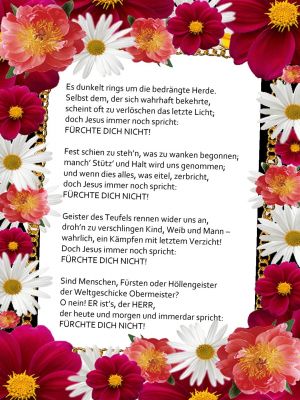 Es dunkelt rings um die bedrängte Herde - unbekannt