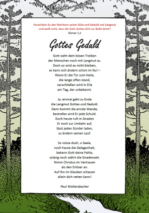 Gottes Geduld - Paul Waltersbacher
