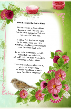 Mein Leben ist in Gottes Hand