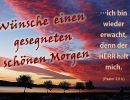 Psalm 3,6 b - ...ich bin wieder erwacht, denn der Herr hält mich