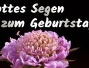 YOUTUBE VIDEO Gottes Segen zum Geburtstag - Gedicht von Hedi Bode - Musik: Seligstes Wissen (Instrumental)