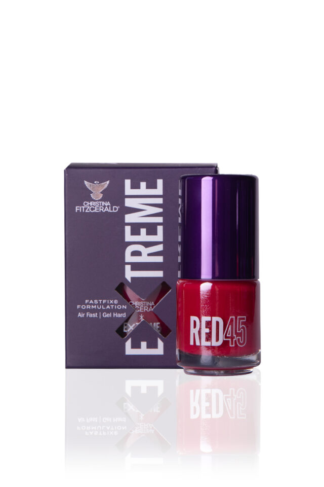 EXTREME Лак для ногтей - RED 45