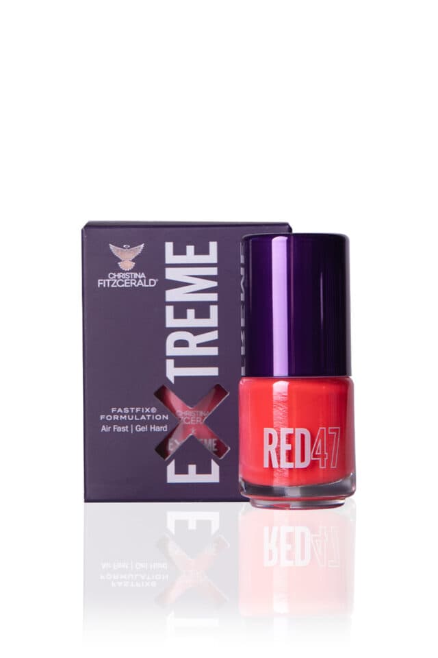 EXTREME Лак для ногтей - RED 47