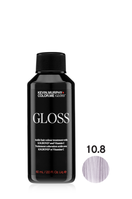 GLOSS Acidic hair colour treatment with KM.BOND2 and Vitamin C 10.8 / 10V PLATINUM.VIOLET