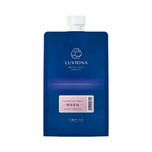 Lebel Крем-уход для окрашенных волос Тёплый тон LUVIONA COLOR CARE SERUM WARM 800г
