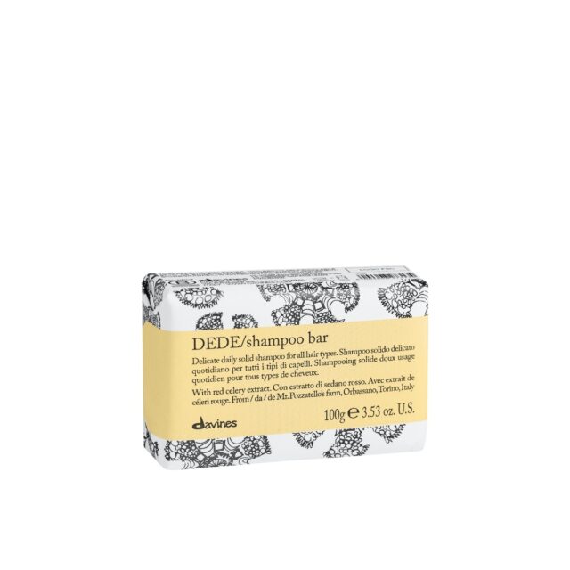 Твёрдый шампунь DEDE/для деликатного очищения волос -DEDE/shampoo bar. НОВИНКА!!! 100г