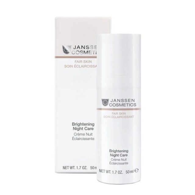 JANSSEN COSMETICS BRIGHTENING NIGHT CARE ОСВЕТЛЯЮЩИЙ НОЧНОЙ КРЕМ 50 мл